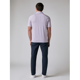 Callaway pánské golfové polo TM Print Pink Tulle | Sympakt