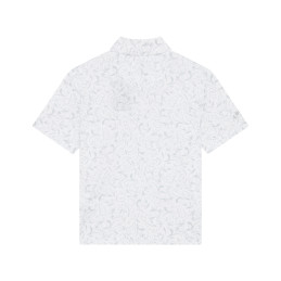 Callaway juniorské golfové polo Floral Print Bright White