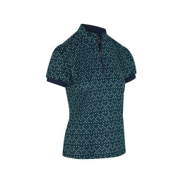 Callaway dámské golfové polo Framing Geo Peacoat | Sympakt