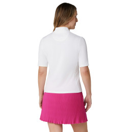 Callaway dámské golfové polo Rib Play Mock Brilliant White