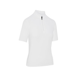 Callaway dámské golfové polo Rib Play Mock Brilliant White