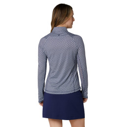 Callaway dámský golfový top Scarf Geo Peacoat | Sympakt