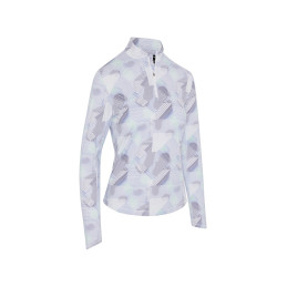 Callaway dámský golfový top Active Geo Brilliant White