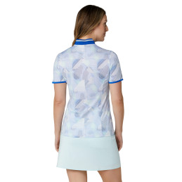 Callaway dámské golfové polo Active Geo Brilliant White