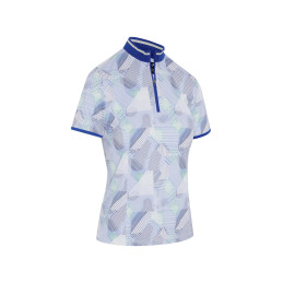 Callaway dámské golfové polo Active Geo Brilliant White
