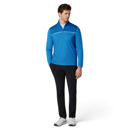 Pánský golfový pulovr Callaway 1/4 Zip Odyssey Brilliant Blue