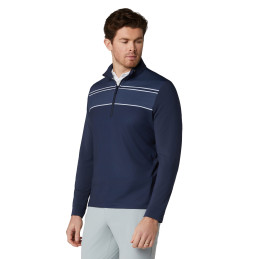 Pánský golfový pulovr Callaway 1/4 Zip Peacoat CGKSG0H8
