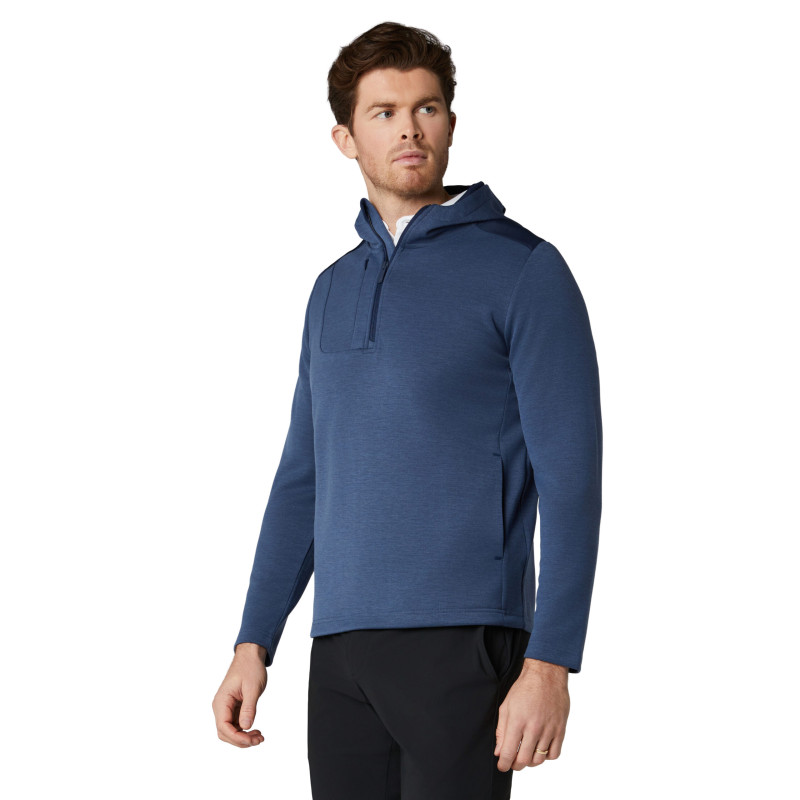 Pánská golfová mikina Callaway Premium 1/4 Zip Pelota Heather