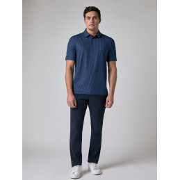 Pánské golfové polo Callaway TM Print Peacoat