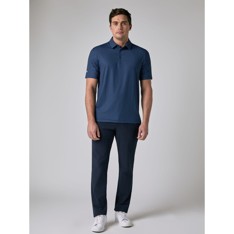 Pánské golfové polo Callaway TM Print Peacoat