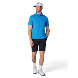 Callaway pánské golfové polo Odyssey Jacquard Peacoat
