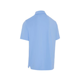 Pánské golfové polo Callaway Premium Solid Cooling Vista Blue
