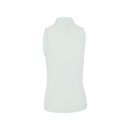 Dámské golfové polo Callaway Rib Play Zip Mock Salt Air