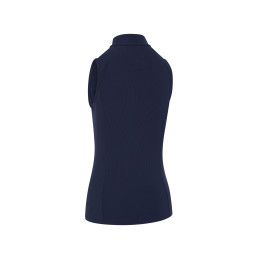 Dámské golfové polo Callaway Rib Play Zip Mock Peacoat