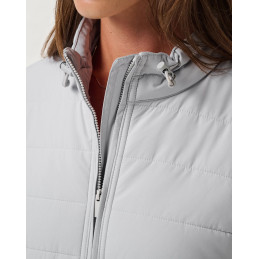 Dámská bunda TravisMathew Skyloft Soft Espresso Martini šedá
