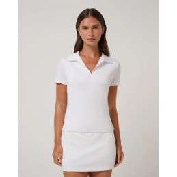 Dámské golfové polo TravisMathew Skyloft Light bílé