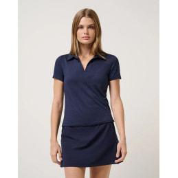 Dámské golfové polo TravisMathew Skyloft Light bílé