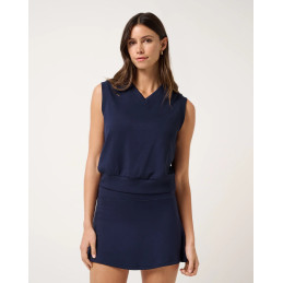 Dámská golfová vesta TravisMathew Skyloft Soft Navy