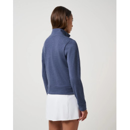 Dámská golfová mikina TravisMathew Cloud Fleece Navy Blazer