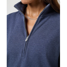 Dámská golfová mikina TravisMathew Cloud Fleece Navy Blazer