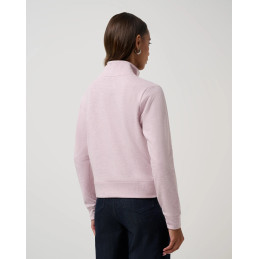 Dámská mikina TravisMathew Cloud Fleece Heather Violet Ice