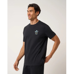 Pánské golfové tričko TravisMathew Beverage Cart Black