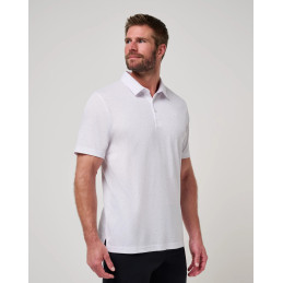 Pánské golfové polo TravisMathew Special Trip White
