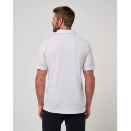 Pánské golfové polo TravisMathew Special Trip White