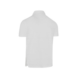 Pánské golfové polo Callaway Logo Jacquard Bright White