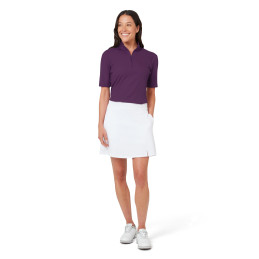 Dámské golfové polo Callaway Rib Play Mock Gloxinia
