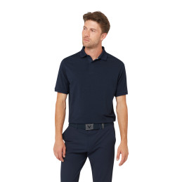 Pánské golfové polo Callaway In The Details Peacoat Heather