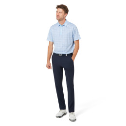 Pánské golfové polo Callaway Fractal Chevron Bright White