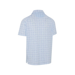 Pánské golfové polo Callaway Fractal Chevron Bright White
