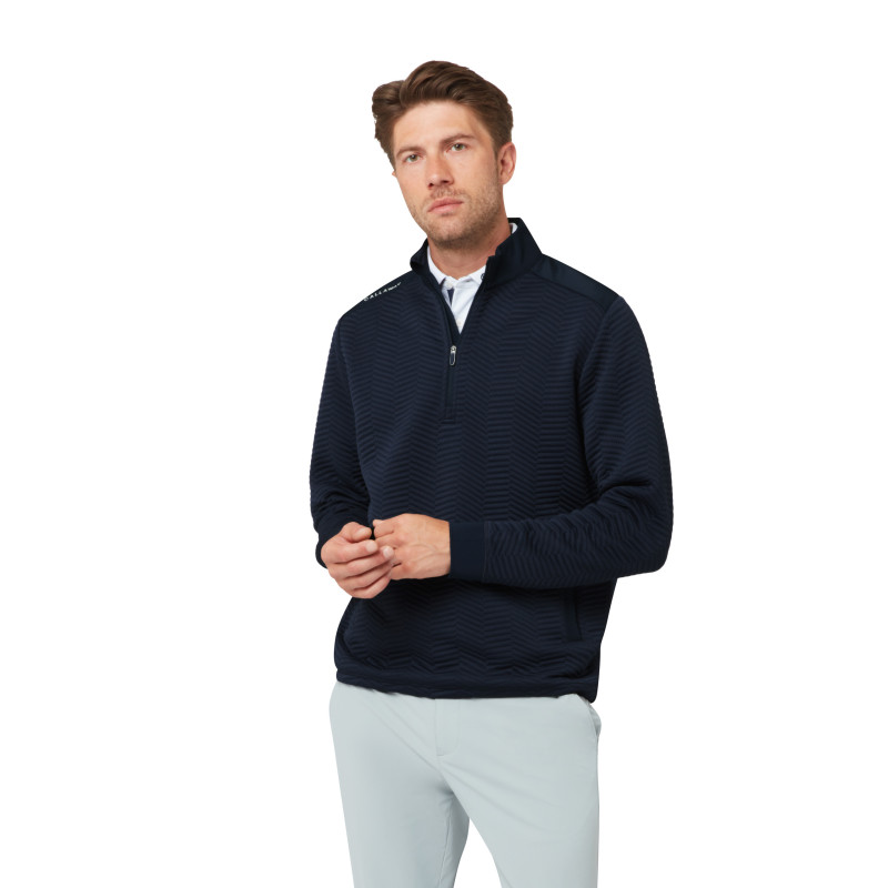 Pánská golfová mikina Callaway Chev Peacoat