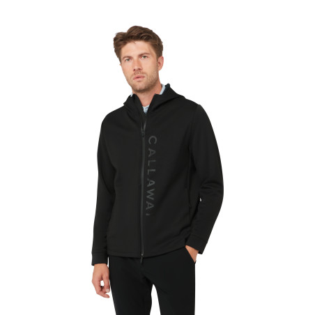 Pánská golfová mikina Callaway Pure Blend Black Heather