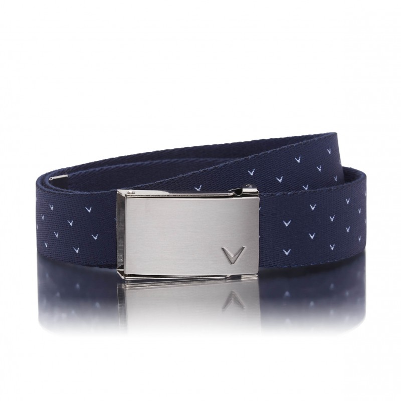 Dámský pásek Callaway reverzibilní textil logo Callaway