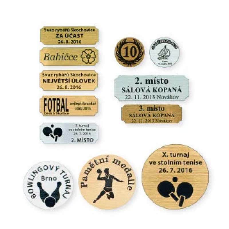 Štítek na pohár laser fólie (silnější)