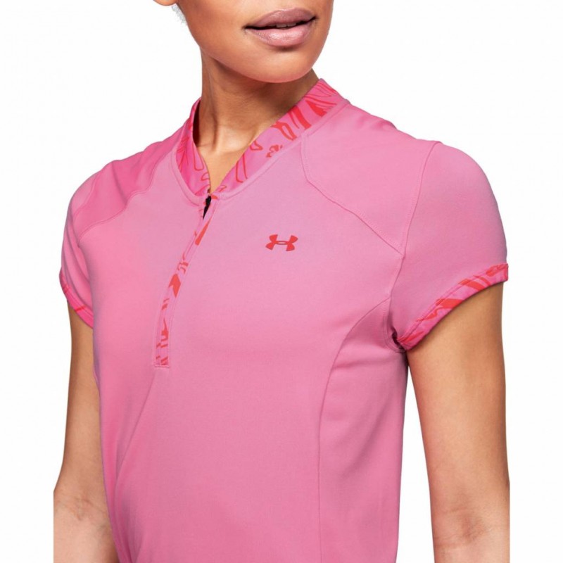 Dámské triko Under Armour Zinger Zip Polo | Poslední kus S | Sleva 78%