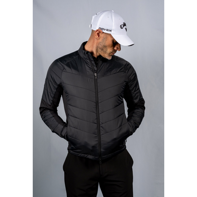 Callaway Puffer Jacket Caviar – pánská prošívaná bunda | Sleva 50 %