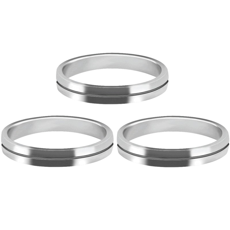 Kroužky na násadky Mission S-Lock Ring Silver