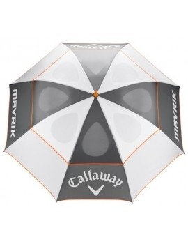 Callaway golfový deštník Mavrik  68" Double canopy bilá/šedá/oranž 20