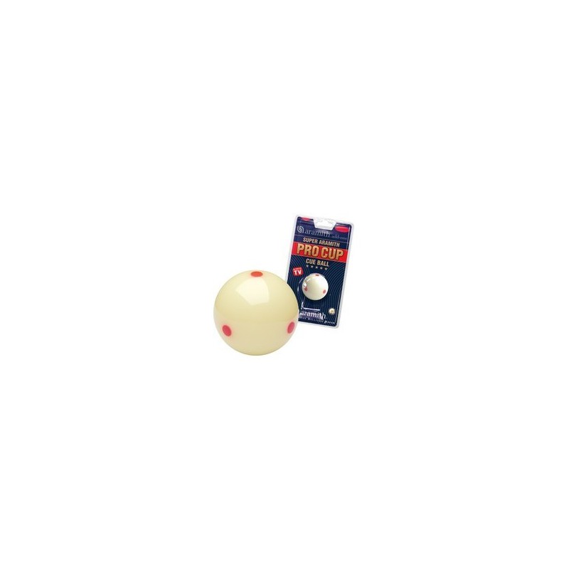 koule bílá + tečky POOL Super Aramith 57,2mm
