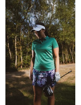 Sukně Callaway 18" Tropical Mazarine Blue – dámský golfový skort 46 cm