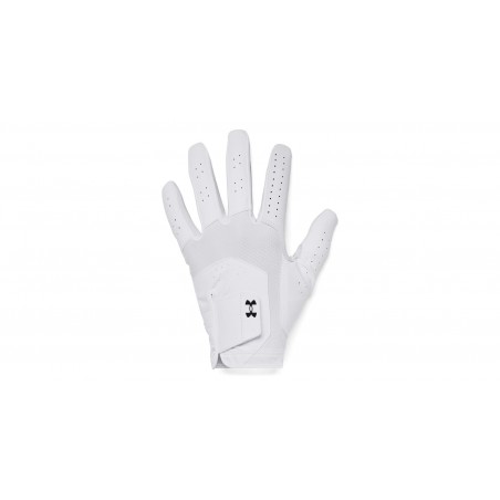 Pánská golfová rukavice Under Armour Iso-Chill – kožená, prodyšná, bíl