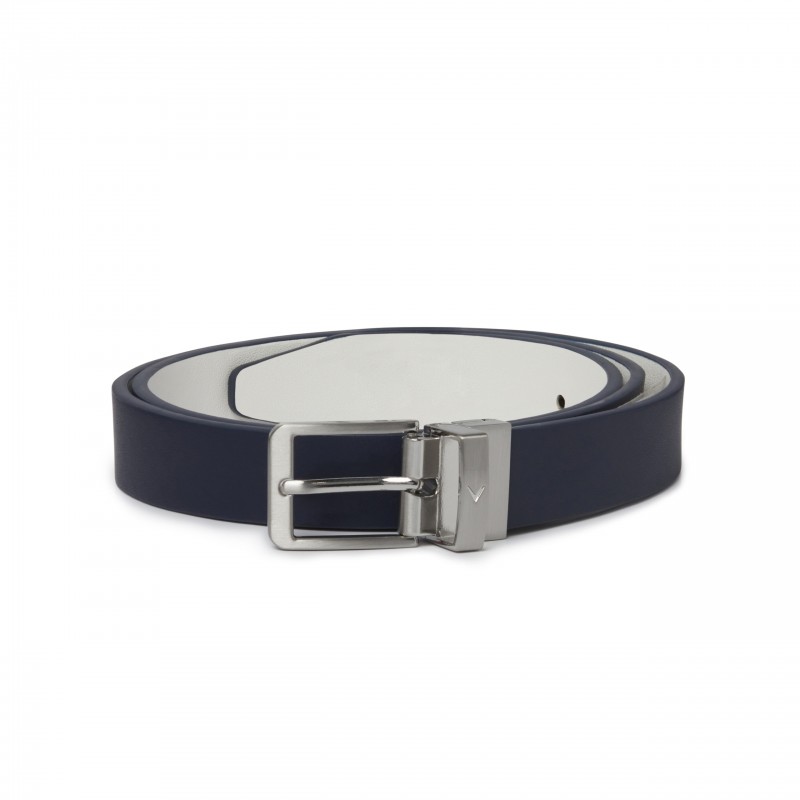 Callaway dámský opasek Reversible Sleek Belt Peacoat/White