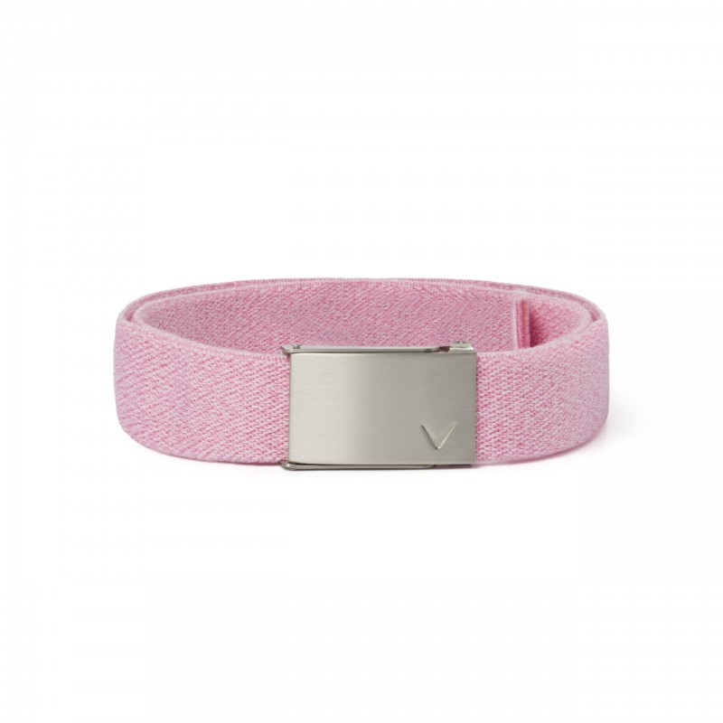 Callaway dámský opasek Stretch Webbed Belt Pink Sunset Heather