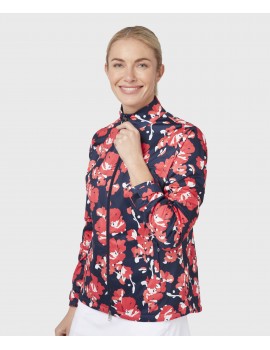 Dámská bunda Callaway Floral Softshell | lehká, stylová, květinový des