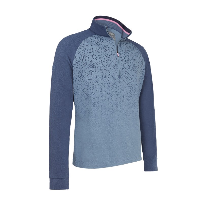Dámská mikina Callaway ¼ Zip Raglan | Aquapel®, Swing Tech, recyklovan