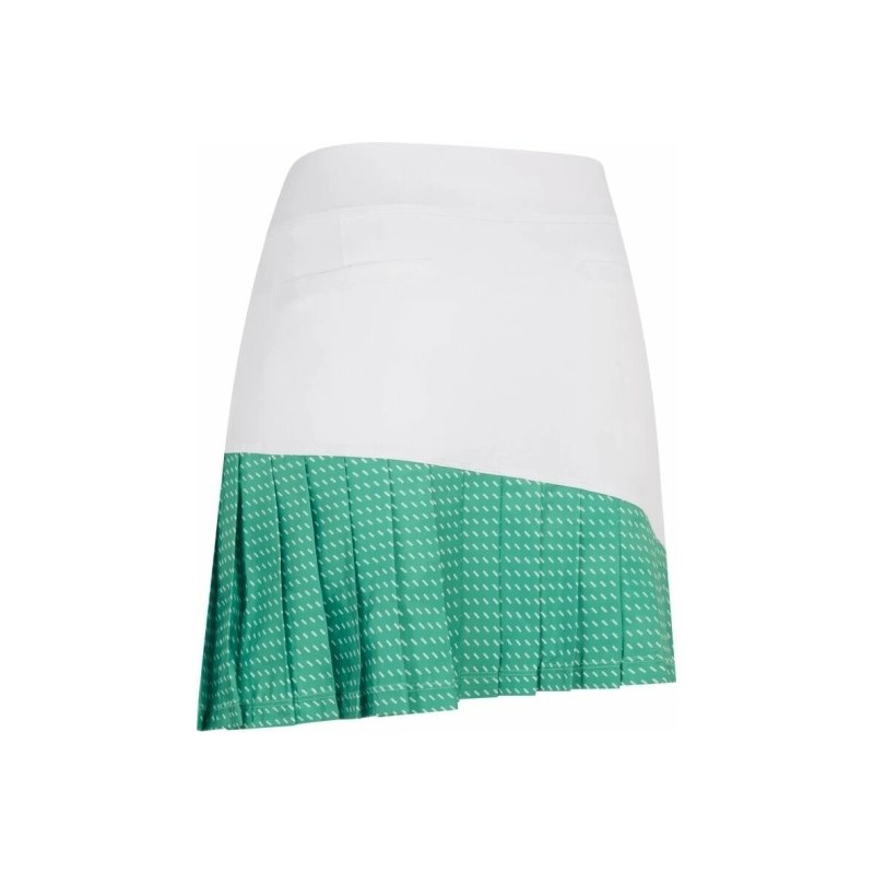Dámská golfová sukně Geo Printed Bright Green