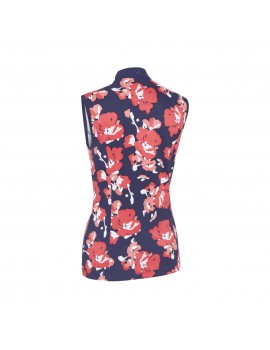 Dámské triko Callaway Large Scale Floral Print Peacoat